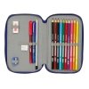 FC Barcelona piórnik z wyposażeniem double filled pencil case 28 PCS 412529854